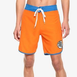 Dragon Ball Z Swim Trunks Cosplay